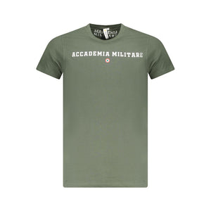 Accademia Militare Verde Cotton Men T-Shirt