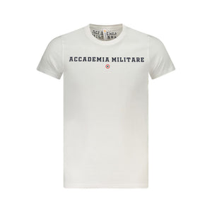 Accademia Militare Bianco Cotton Men T-Shirt