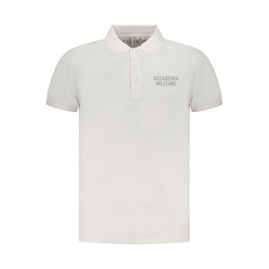 Accademia Militare Bianco Cotton Men Polo
