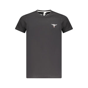 Accademia Militare Black Cotton Men's T-Shirt