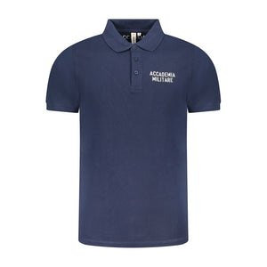Accademia Militare Blu Cotton Men Polo