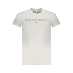 Accademia Militare Bianco Cotton Men T-Shirt