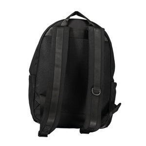 Tommy Hilfiger Black Polyester Men's Backpack