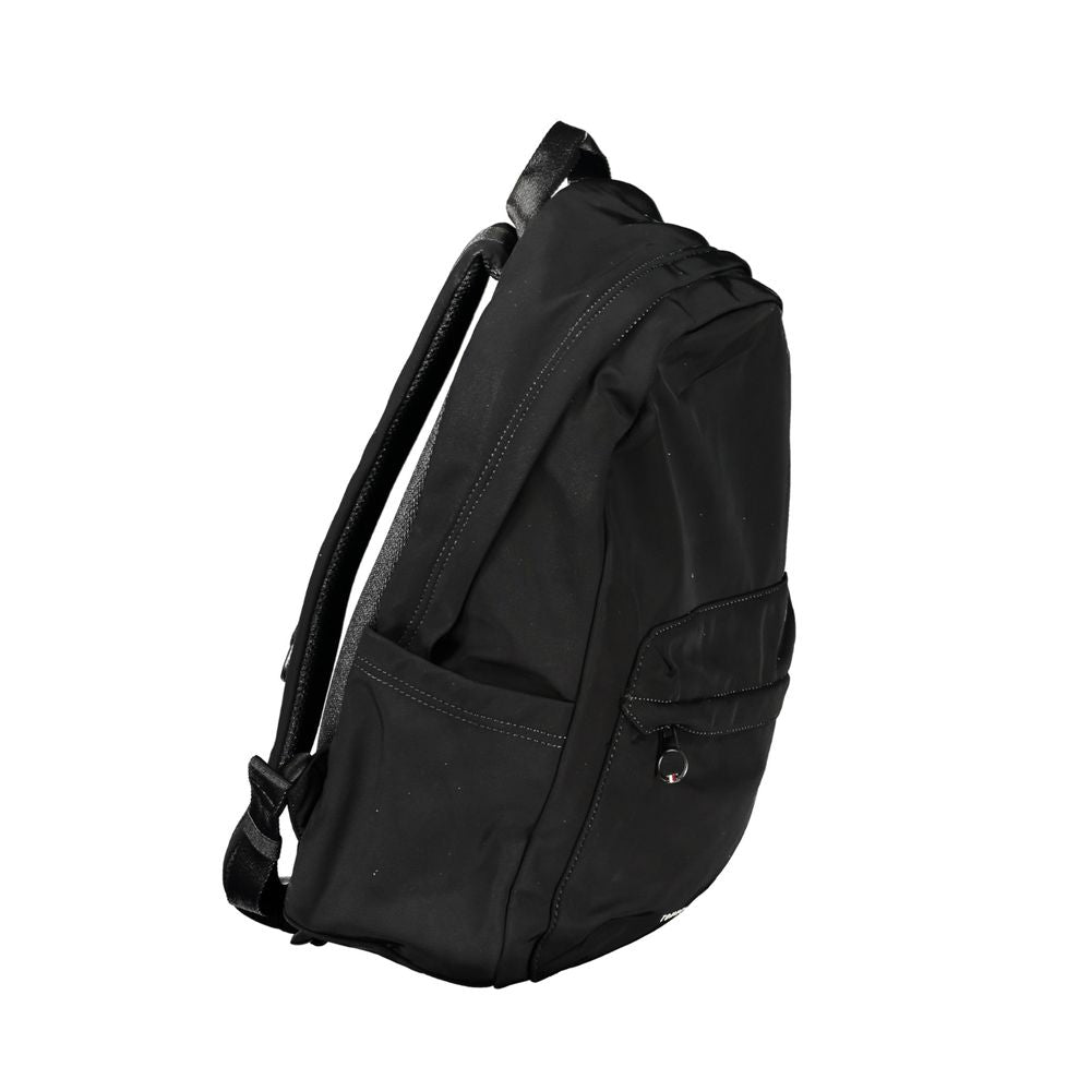 Tommy Hilfiger Black Polyester Men's Backpack