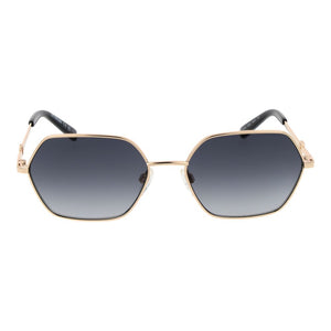Love Moschino Gold Metal Sunglasses