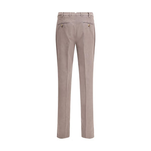 Brunello Cucinelli Gray Cotton Casual Pants