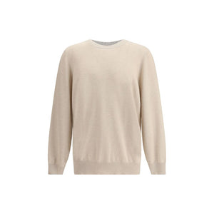 Brunello Cucinelli Beige Cashmere Cashmere Sweater