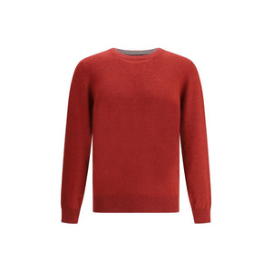 Brunello Cucinelli Red Cashmere Cashmere Sweater