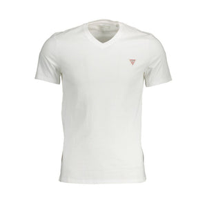 Guess Jeans Bianco Cotton Men T-Shirt