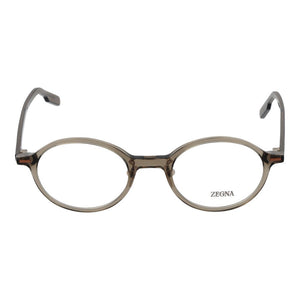 Ermenegildo Zegna Gray Plastic Glasses (Frames)