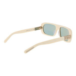 GCDS Cream Acetate Sunglasses