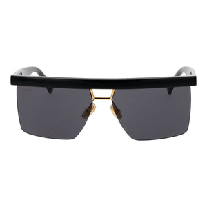Max Mara Black Stainless Steel Sunglasses