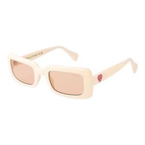 Guess Beige Plastic Sunglasses