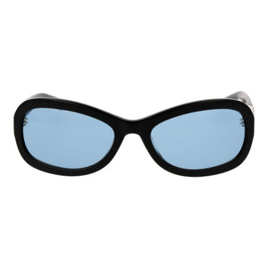GCDS Black Acetate Sunglasses