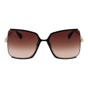 Max Mara Black Metal Sunglasses