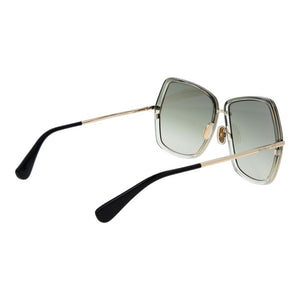 Max Mara Green Metal Sunglasses