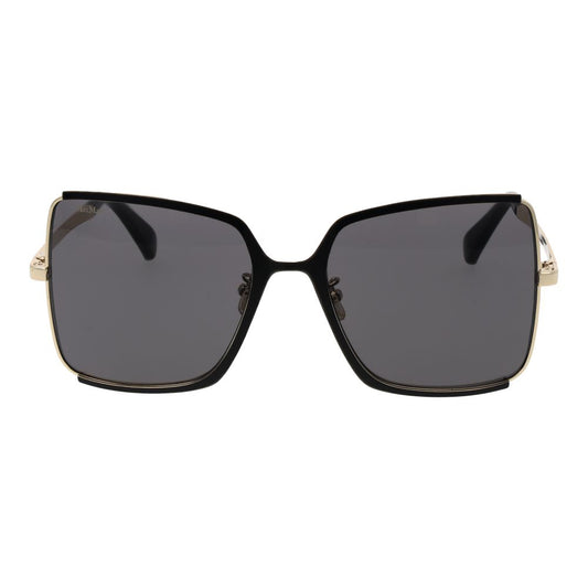 Max Mara Black Metal Sunglasses