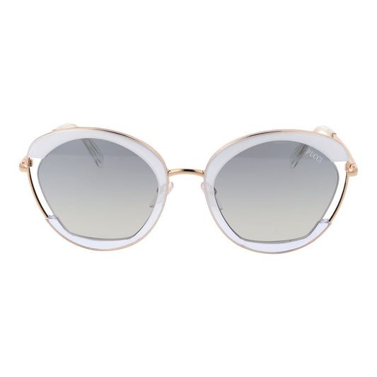 Emilio Pucci Gold Metal Sunglasses