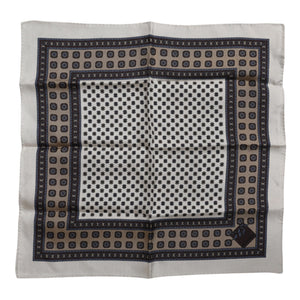 Dolce & Gabbana Multicolor Patterned Square Men Foulard Scarf