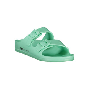 Norway 1963 Green Plastic Women Sandal