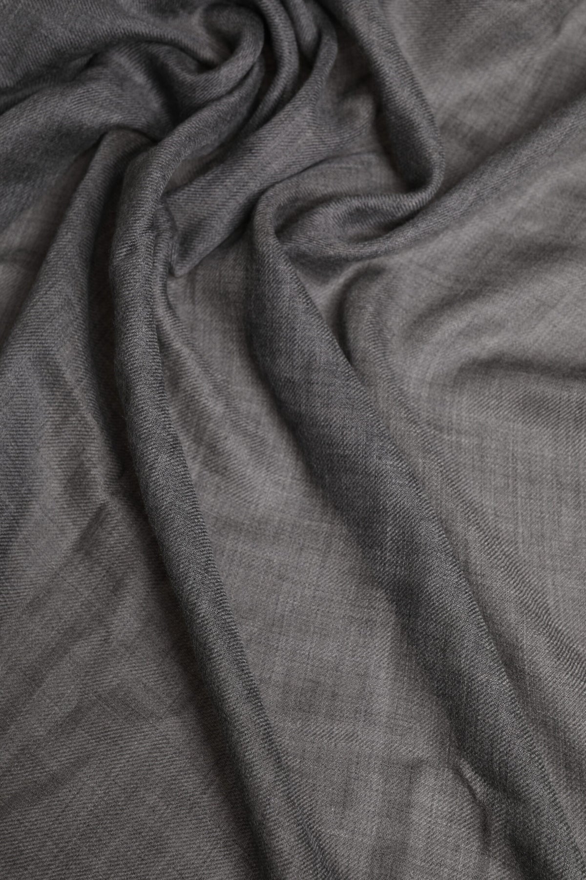 Dolce & Gabbana Gray Logo Print Neck Warmer Wrap Shawl Scarf