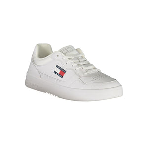 Tommy Hilfiger White Leather Mens Sneaker
