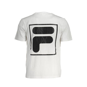 Fila Bianco Cotone Uomo T-Shirt