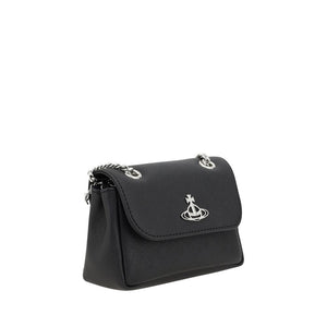 Vivienne Westwood Black Polyethylene Shoulder Bag