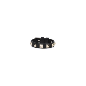 Valentino Garavani Black Metal Bracelet