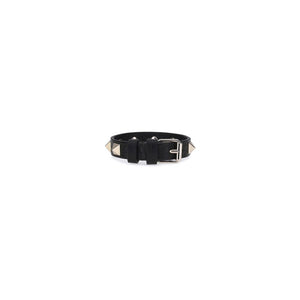 Valentino Garavani Black Metal Bracelet