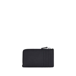 Valentino Garavani Black Calf Leather Bos Taurus Wallet