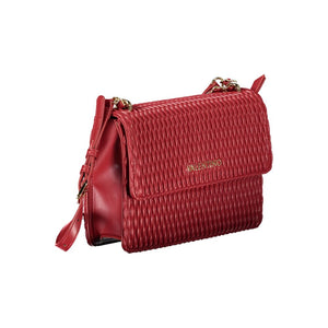 Mario Valentino Red Polyurethane Women Shoulder Bag