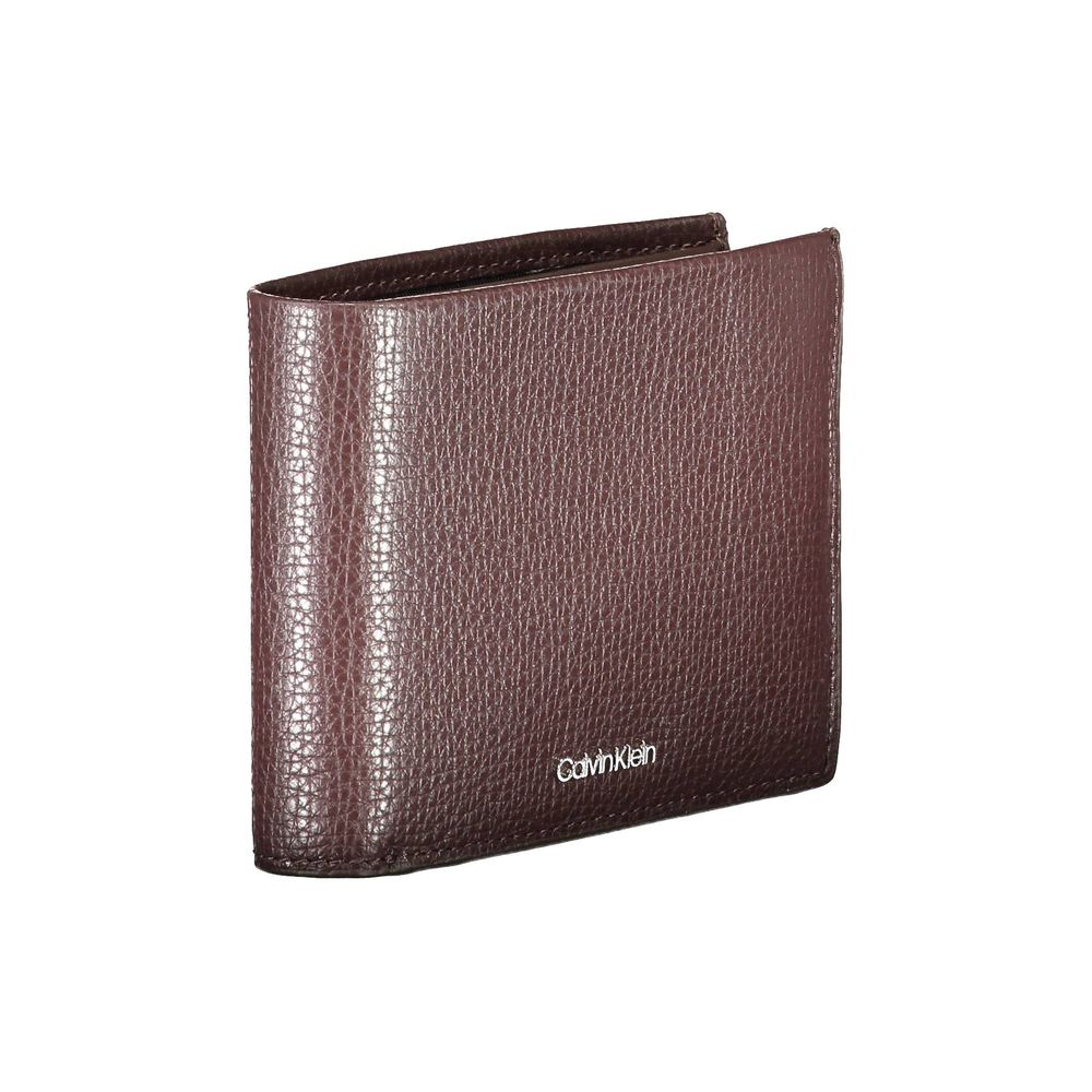 Calvin Klein Brown Leather Wallet