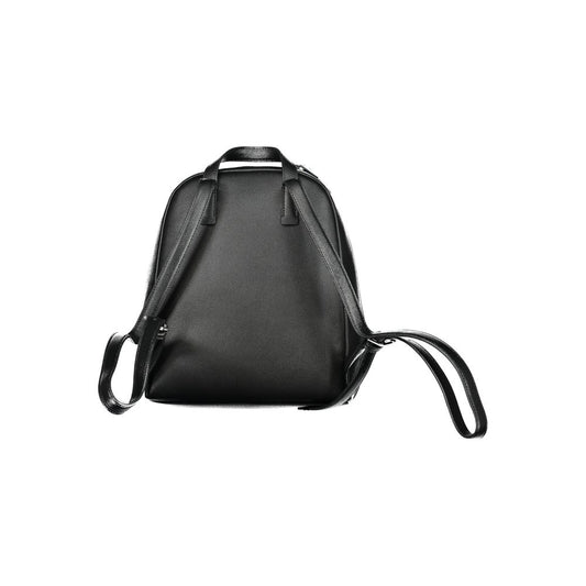 Calvin Klein Black Polyurethane Women Backpack