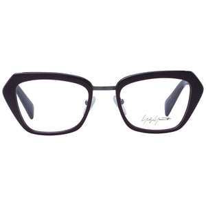 Yohji Yamamoto Burgundy Metal & Plastic Glasses (Frames)