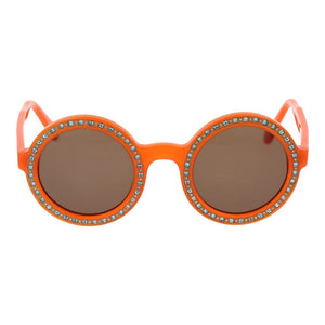 Andy Wolf Orange Acetate Sunglasses