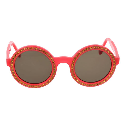Andy Wolf Red Acetate Sunglasses