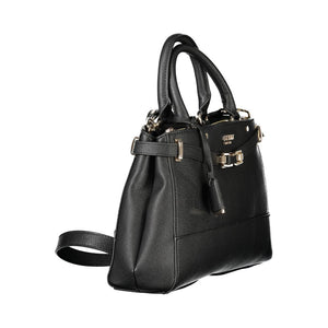 Guess Jeans Black Polyurethane Women Handbag