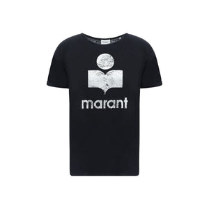 Marant Etoile Black Linen T-Shirt