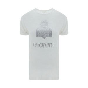 Marant Etoile White Linen T-Shirt