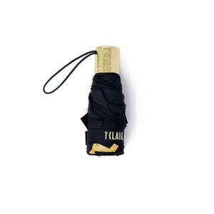 Alviero Martini Prima Classe Black Nylon Umbrella