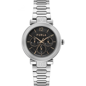 Furla Gray Stainless Steel Bracelet Watch