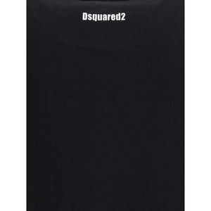 Dsquared² Black Cotton T-Shirt