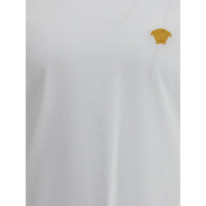 Versace White Cotton T-Shirt