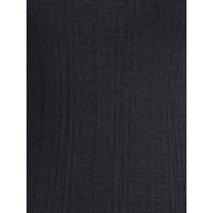 Balmain Black Viscose Casual Dress