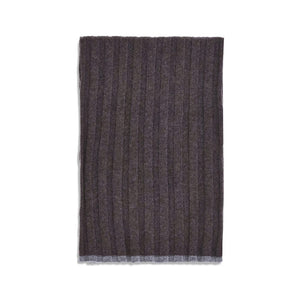 Brunello Cucinelli Brown Cashmere Scarf
