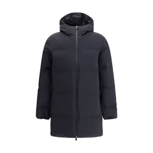 Herno Black Polyester Coat