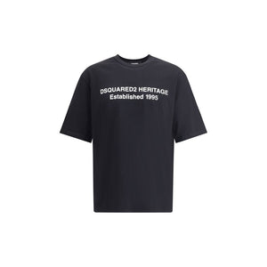 Dsquared² Black Cotton T-Shirt