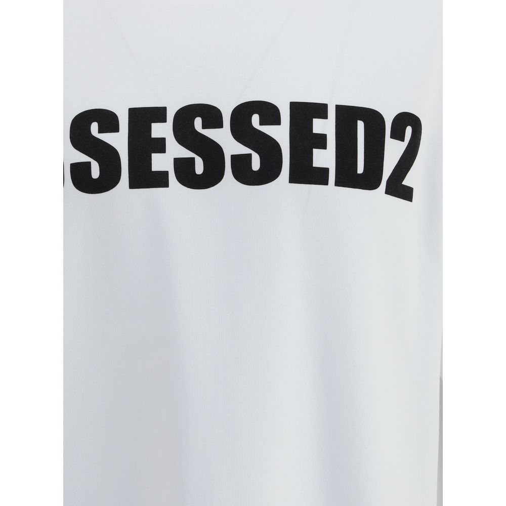 Dsquared² White Cotton T-Shirt