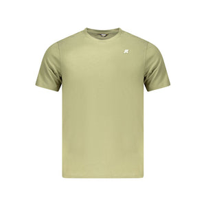 K-WAY Green Cotton Men T-Shirt